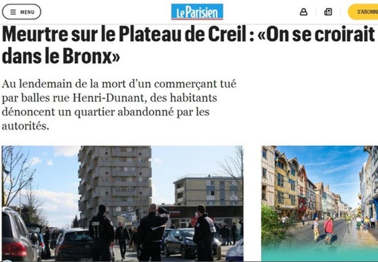 Chambres Meublees Chez L'Habitant Dans Appartement Proche Gare Sncf Creil Exterior photo